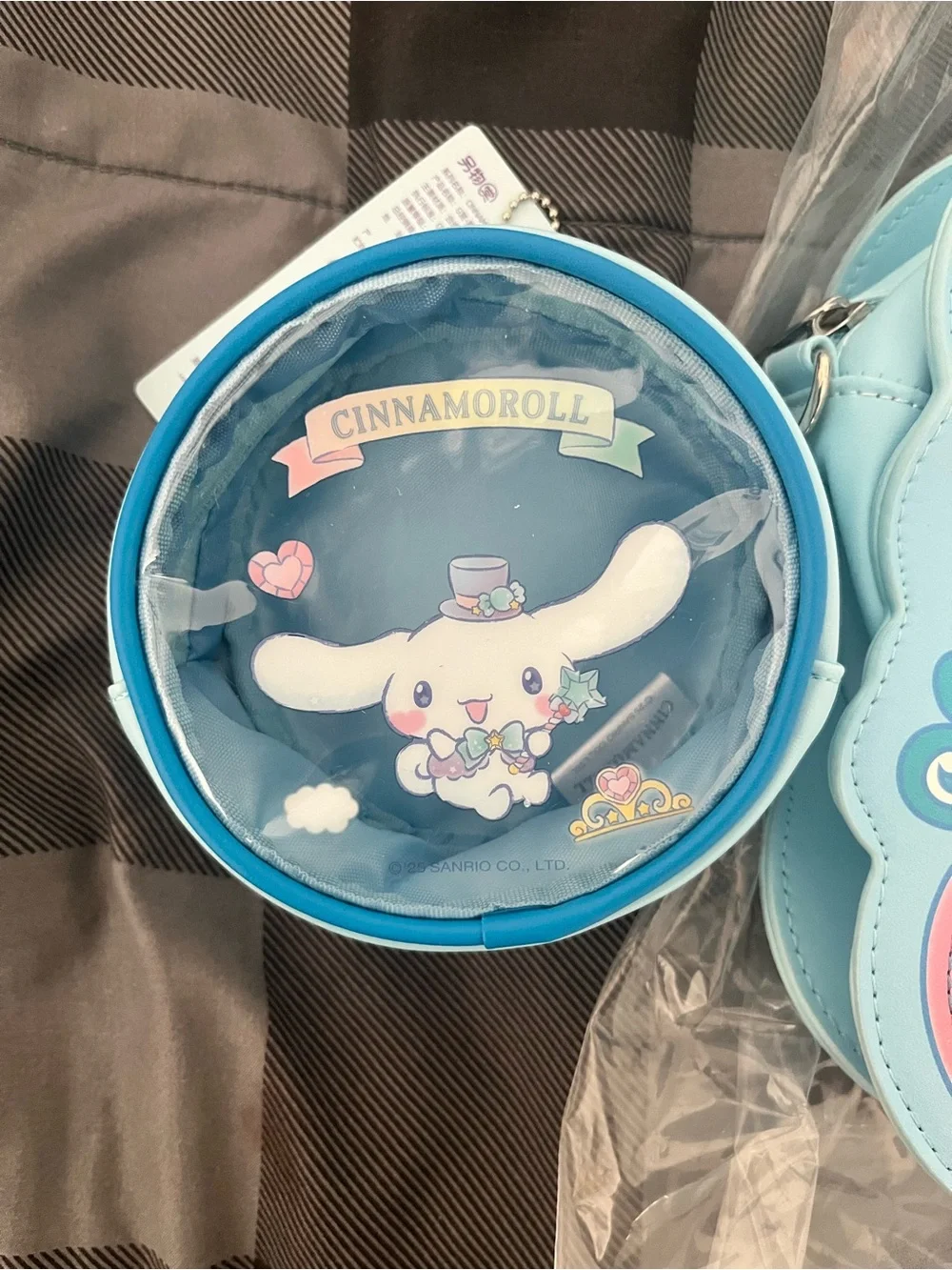 Sanrio Cinnamoroll Purse with Matching Pouch - Picture 2 of 6